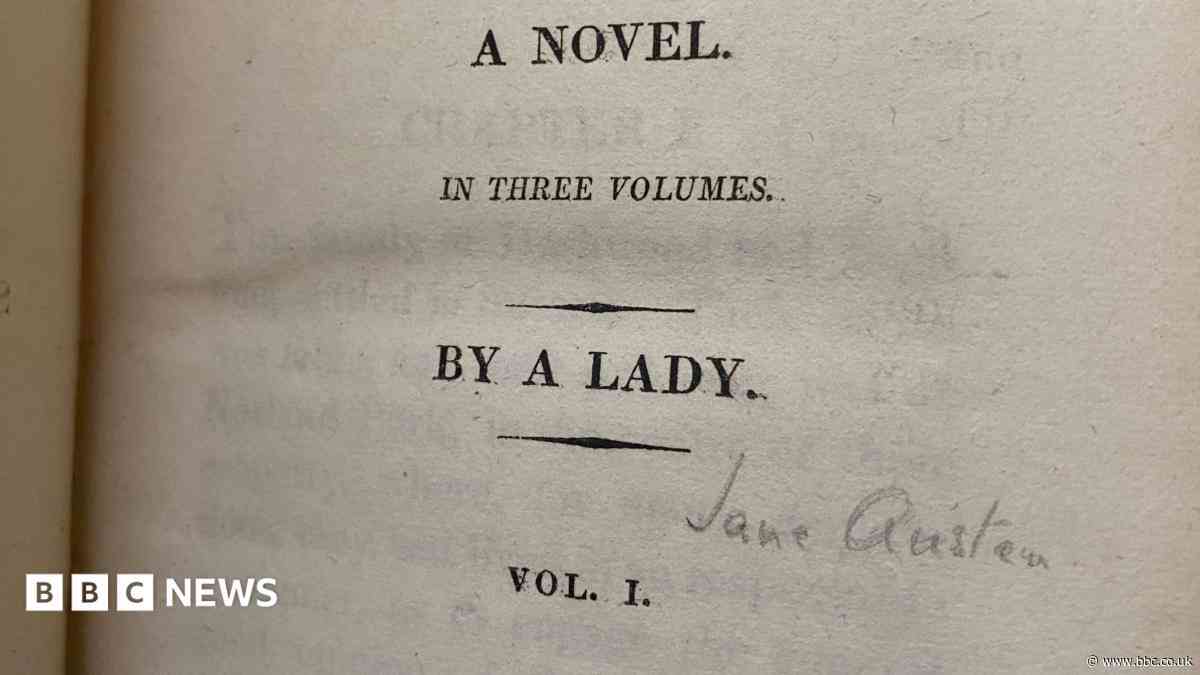 Library's first edition reveals Austen's early fans