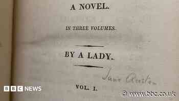 Library's first edition reveals Austen's early fans
