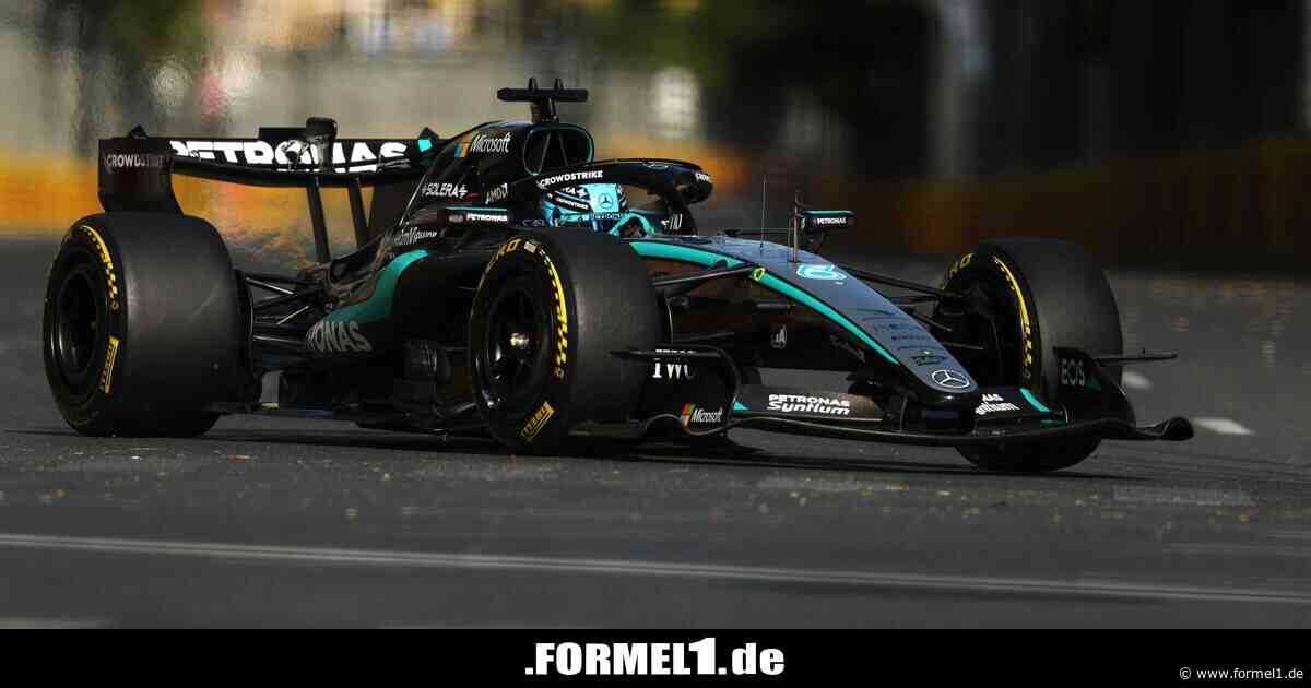 Nach haarsträubendem Dreiercrash: George Russell fixiert Sieg in Baku!