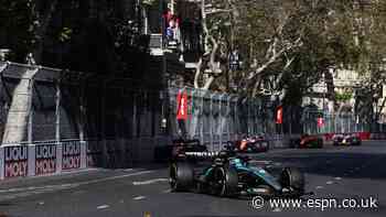 Azerbaijan Grand Prix LIVE! George Russell closes gap in title race with commanding victory in Baku