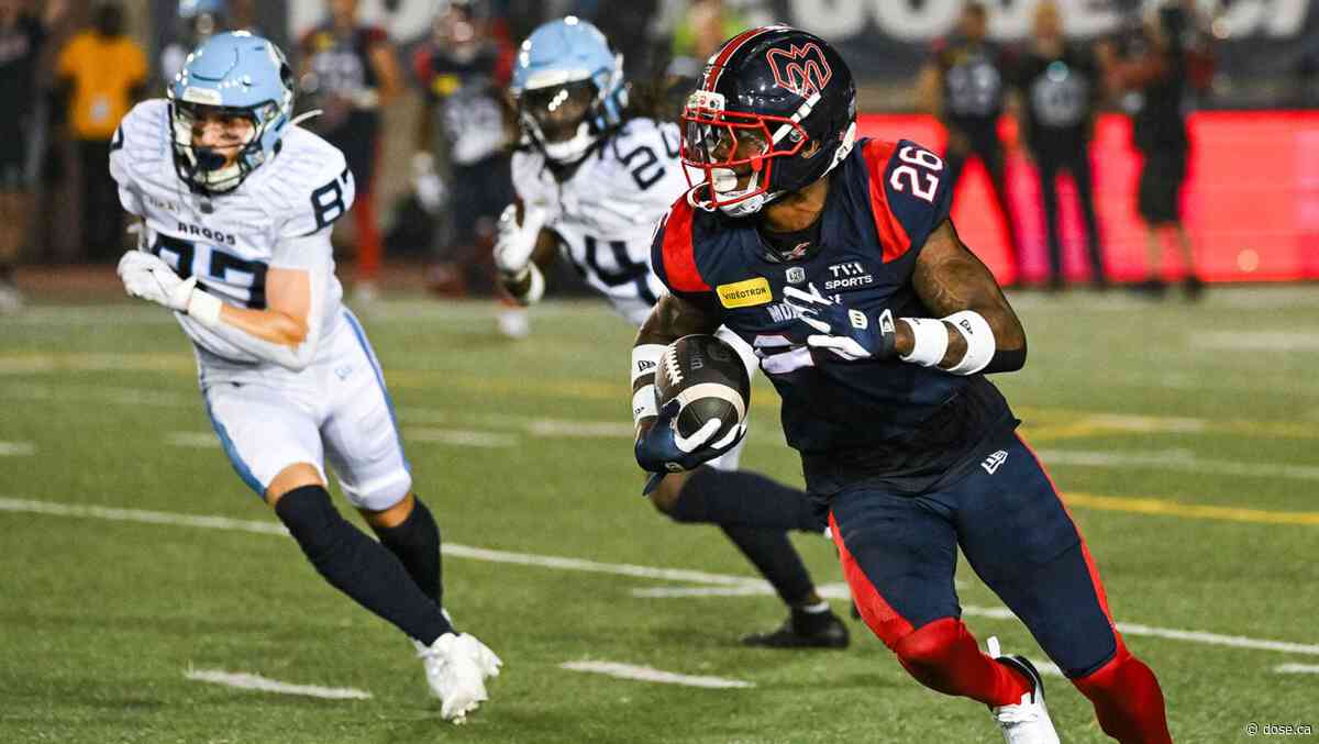 The Argonauts are putting pressure on the Alouettes
