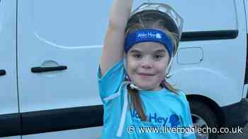 Nine-year-old's 43 mile challenge for Alder Hey
