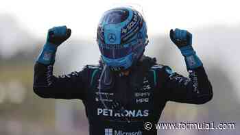 Russell holds off Verstappen for victory in chaotic Azerbaijan GP