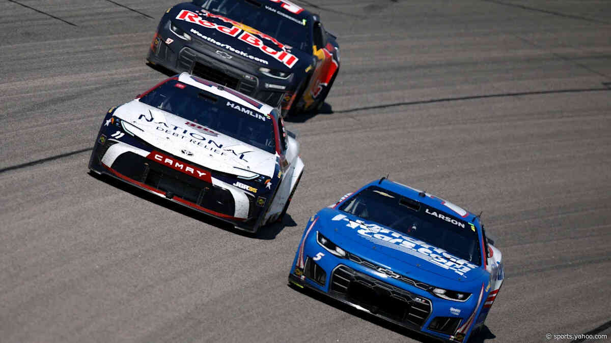 NASCAR Kansas qualifying live results, Cup Series starting lineup