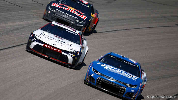 NASCAR Kansas qualifying live results, Cup Series starting lineup