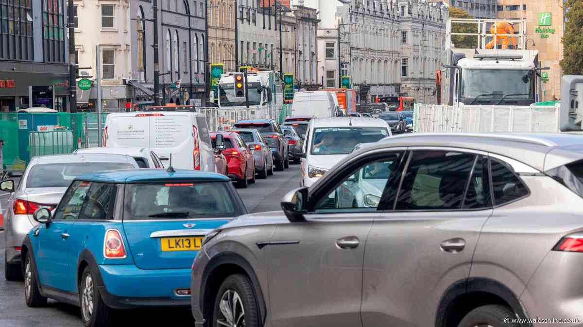 It took me two hours to travel six miles thanks to all the roadworks in Cardiff