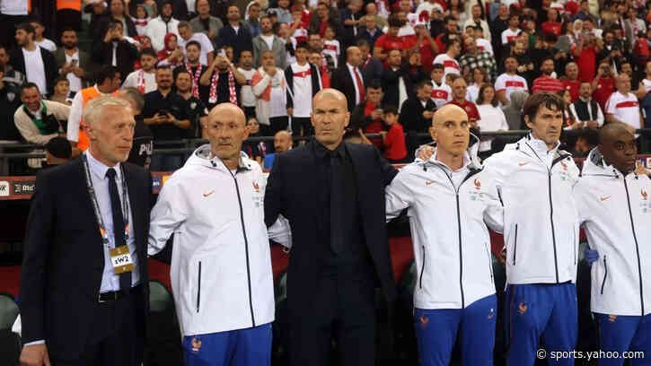 Zinedine Zidane makes history in his first match as France manager