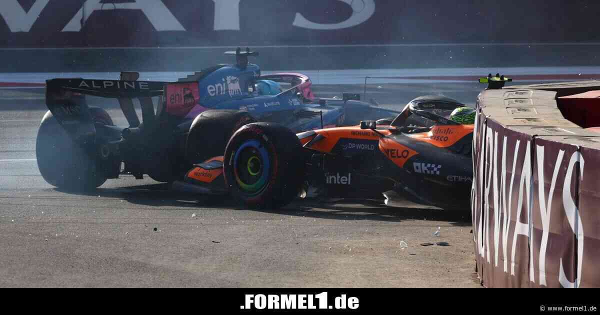 Lando Norris schießt gegen Colapinto: "Solche Leute sollten gesperrt werden!"