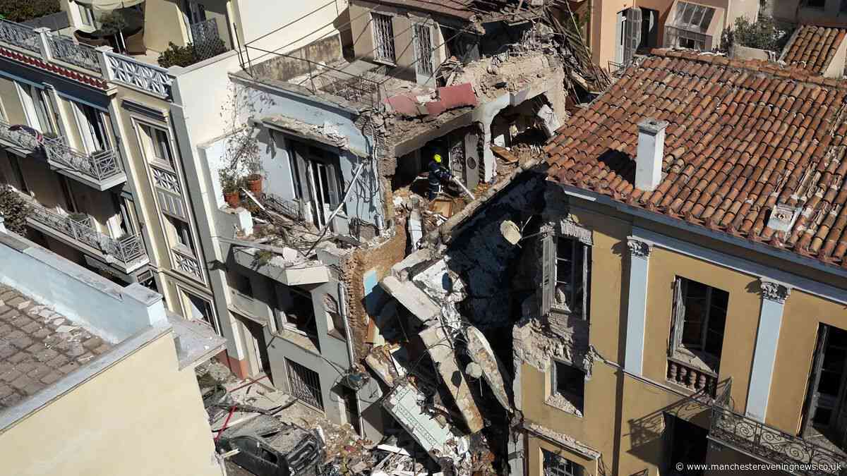 British man among those killed in Athens building collapse, according local reports