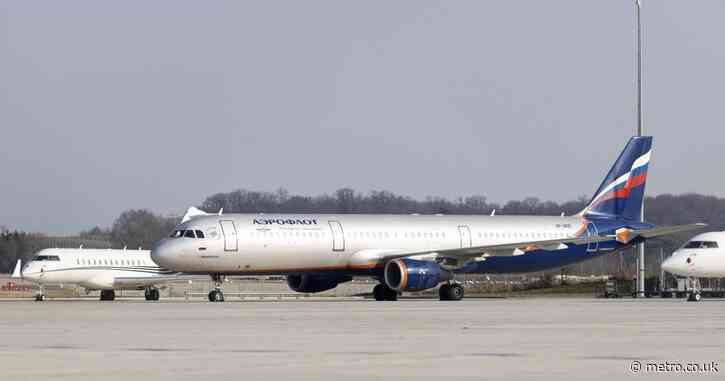 The Russian plane that has sat at Swiss airport since start of Ukraine war