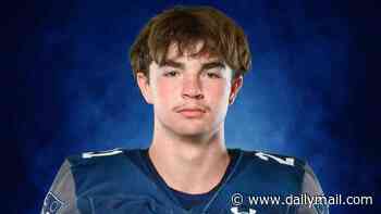 High school football player, 16, dies 'unexpectedly' as emotional tributes pour in for 'bright student athlete'
