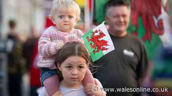 Welsh independence march fills the streets of Aberystwyth