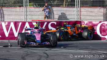 Norris hits out after Baku pile-up DNF with Alpine