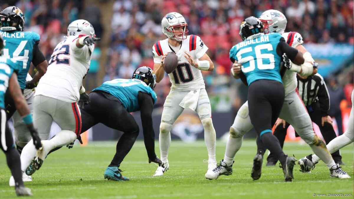 Patriots vs. Jaguars in NFL Week 3: How to watch Drake Maye vs. Trevor Lawrence, plus score prediction