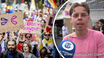Bezoekers Pride Rotterdam reageren op afname homoacceptatie: 'Je voelt het'