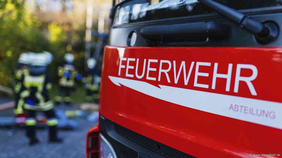 Zwei Menschen bei Küchenbrand verletzt – Löschversuch mit Gartenschlauch