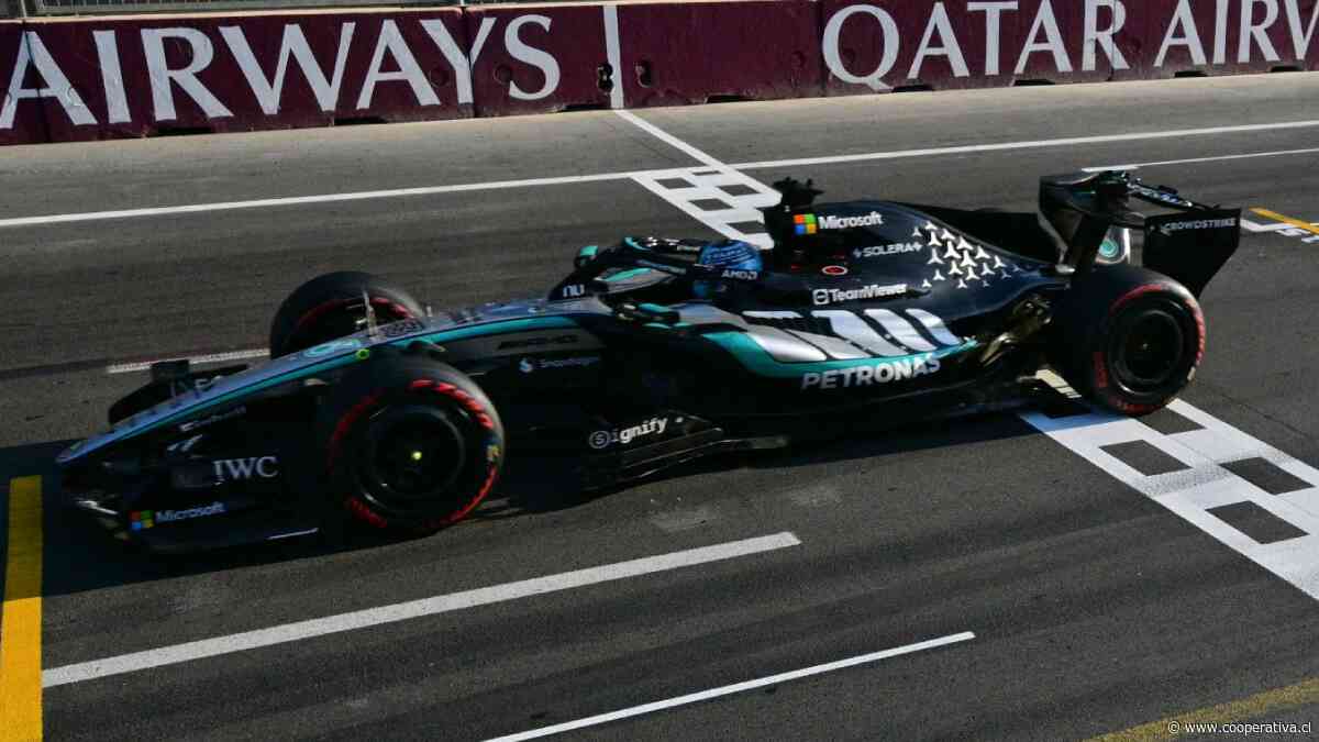 George Russell sumó un nuevo triunfo para Mercedes con el GP de Azerbaiyán
