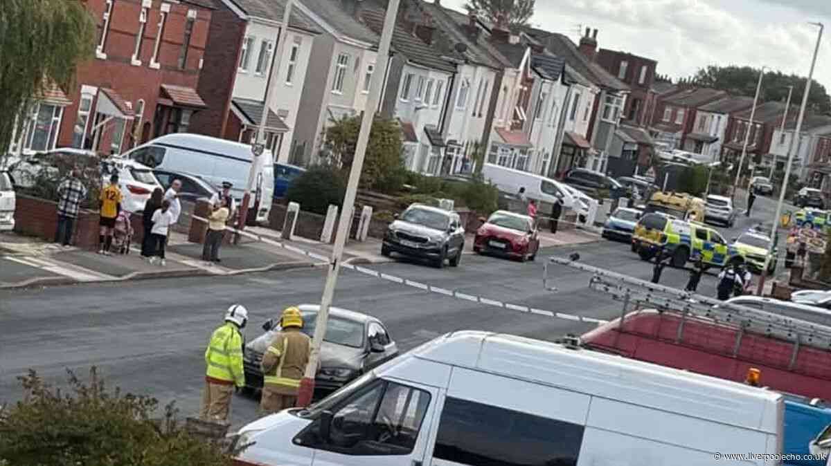 Southport houses evacuated and roads closed over suspected explosive device