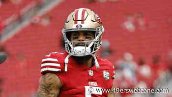 49ers WR Mike Evans is questionable with a hip injury