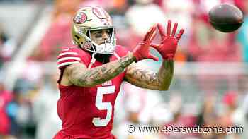 49ers WR Mike Evans participating in Friday practice ahead of Cardinals game