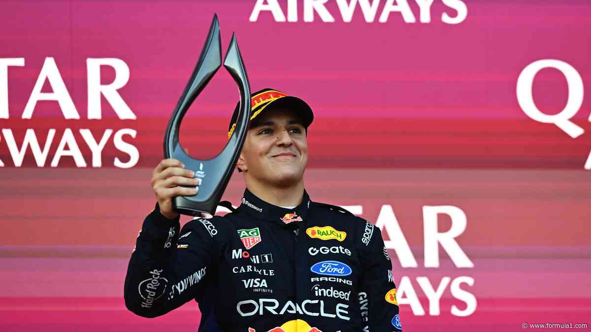 Hadjar hails ‘first proper podium’ with P3 in Baku