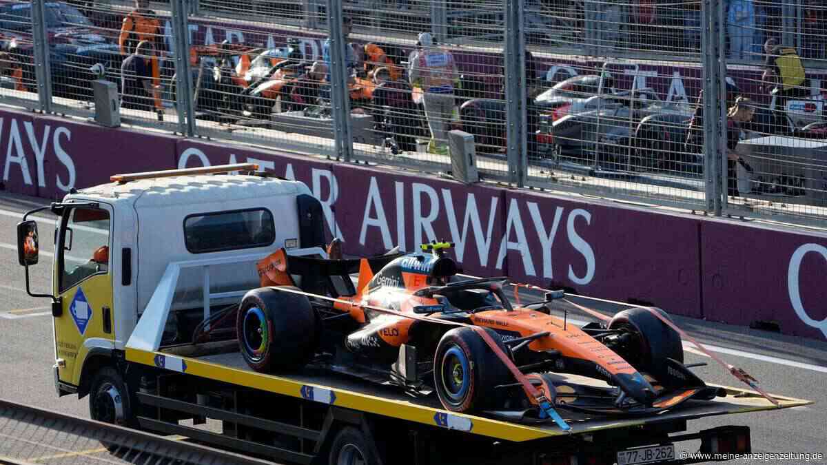 Nach Crash: Norris fordert Rennsperre von Colapinto