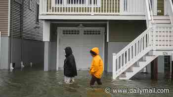 Power cuts, flood chaos and hundreds of flights canceled as monster Nor'easter bears down on 40 million Americans