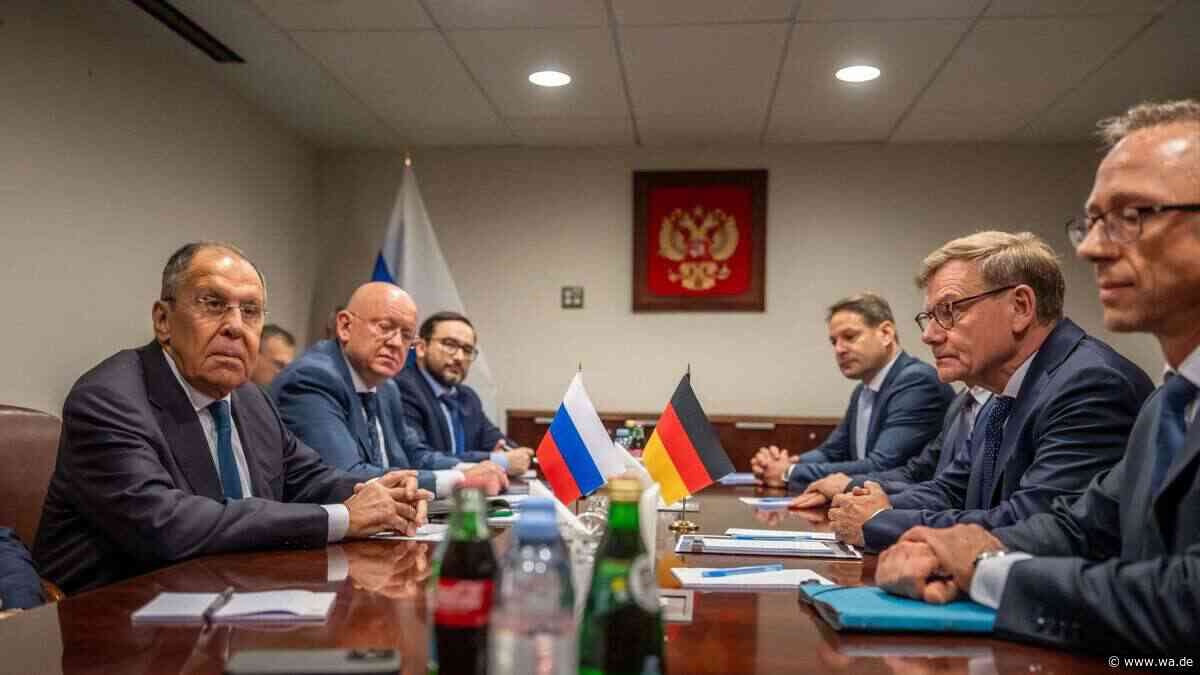 Wadephul trifft Lawrow – erstes bilaterales Außenminister-Treffen seit Jahren