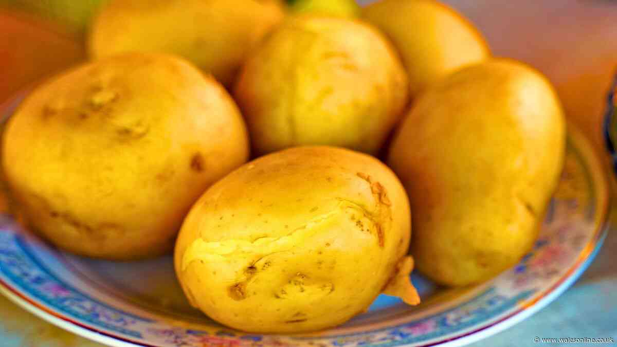 Potatoes will last longer without sprouting if stored with 1 everyday kitchen item