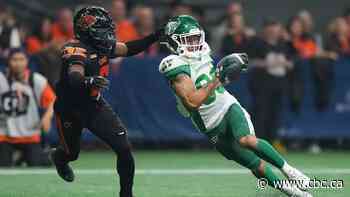Saskatchewan Roughriders miss chance for playoff spot in 31-24 loss to B.C. Lions