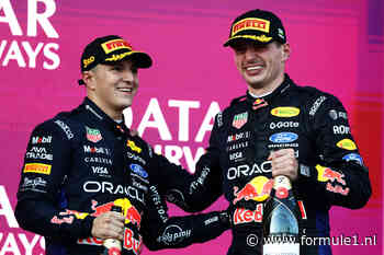Max Verstappen benadrukt belang van dubbel podium Red Bull: ‘Dit is wat het team wil’