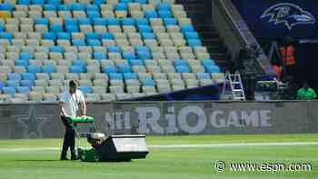 Rio field gets final touches, 'no need to worry' NFL says