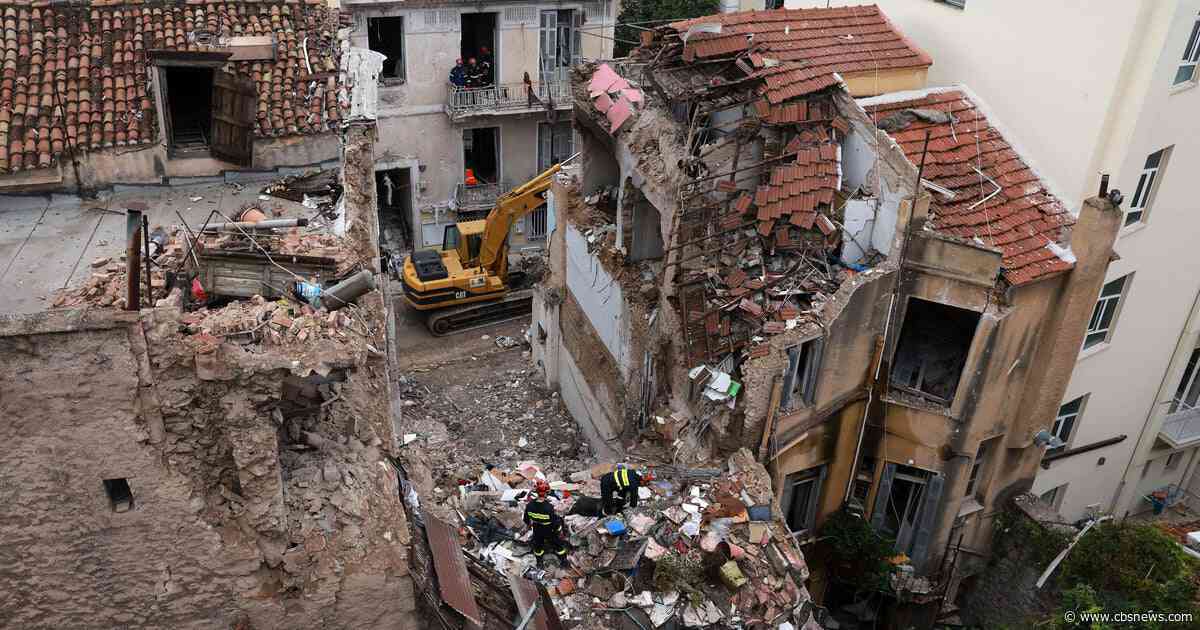 4 American tourists dead after building explosion in Greece