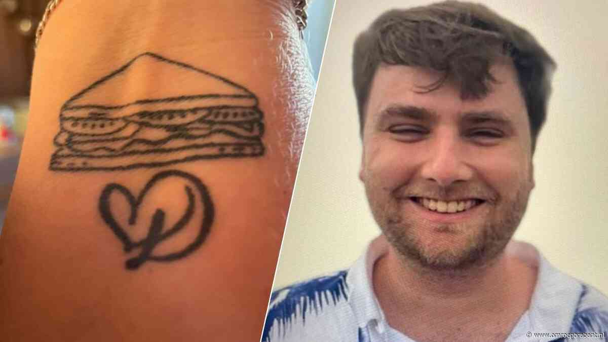 Dennis overleed na val van fiets: familie herdenkt hem met sandwichtattoo