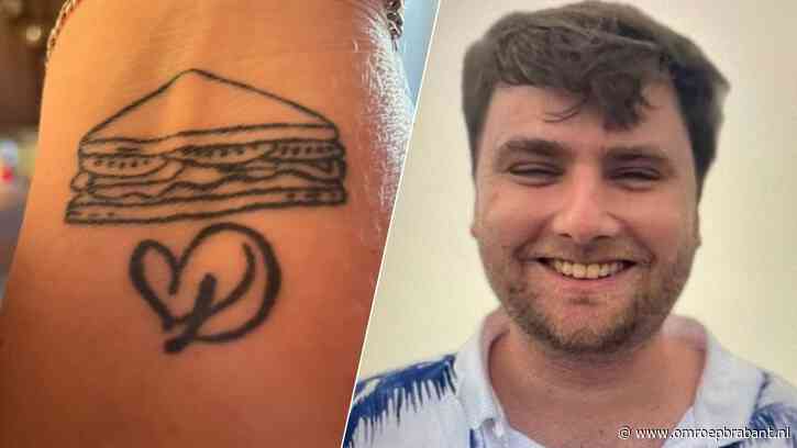 Dennis overleed na val van fiets: familie herdenkt hem met sandwichtattoo