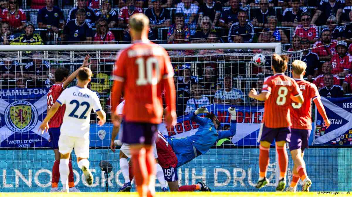 Slovenia 0-0 Scotland: Sébastien Pocognoli's side begin new era with point in Nations League - as it happened