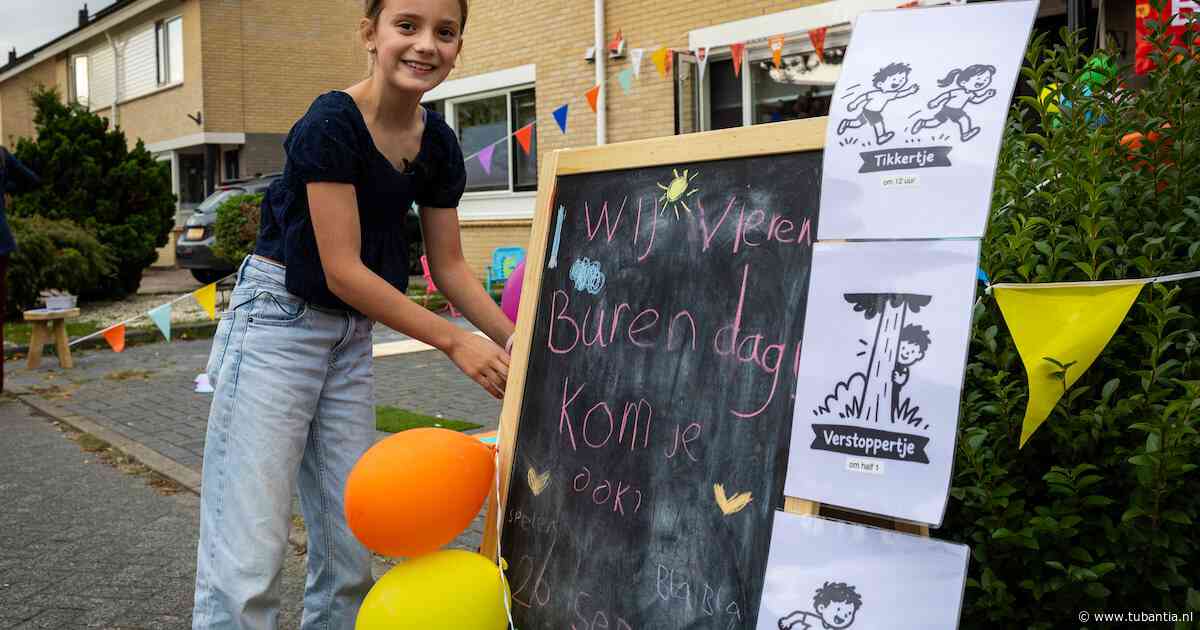Saar (9) is jongste Burendag-organisator van Nederland: ‘Ook aan de grote mensen is gedacht’