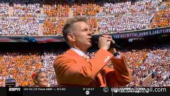 College football fans rip into 'worst national anthem of all time' ahead of Trump's arrival at SEC showdown