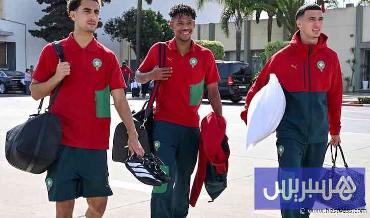 المنتخب المغربي يغادر أرض الوطن