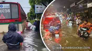 Bangkok geteisterd door enorme wateroverlast: straten veranderen in rivieren