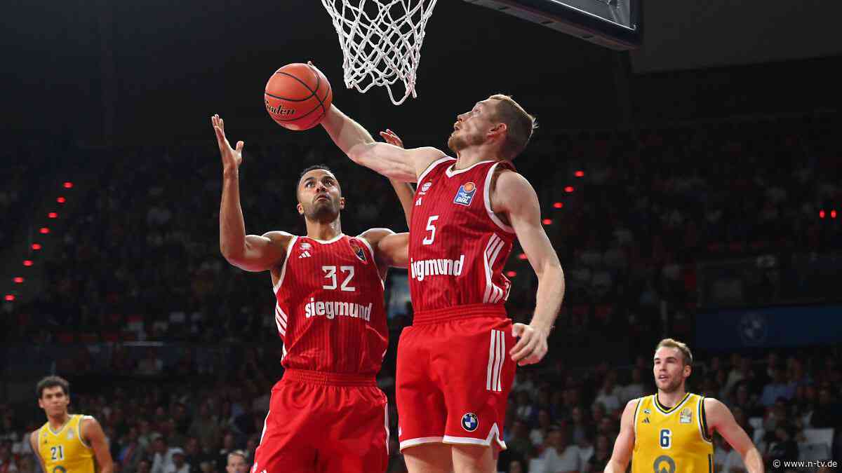 Nach Finalschmach: Bayern-Basketballer zerlegen Meister gnadenlos