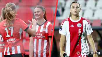 PSV Vrouwen beëindigt slechte reeks, Ajax scoort zeven keer tegen ADO