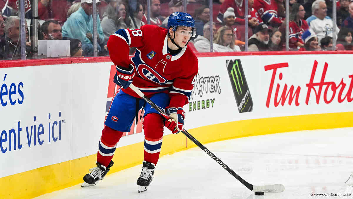 Surprise: Lane Hutson and Ivan Demidov won’t be playing in Ottawa either