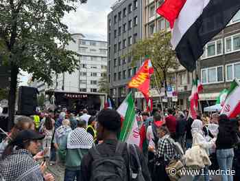 So läuft die Pro-Palästina-Demo in Düsseldorf