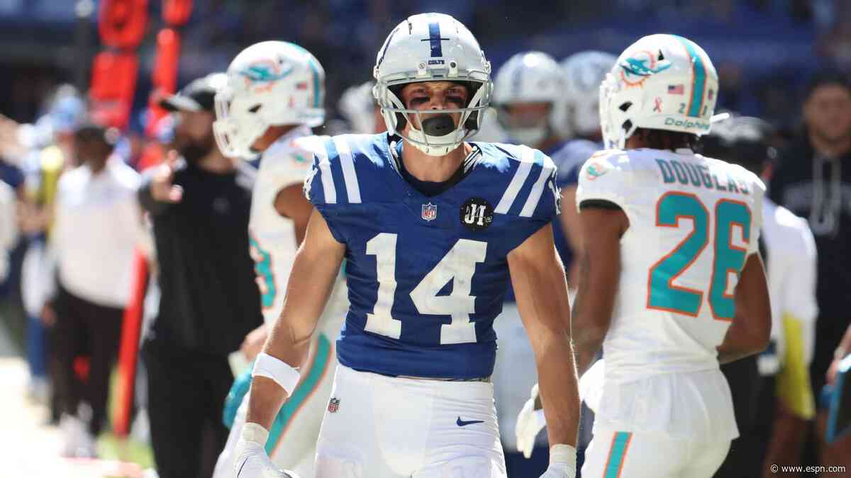 Colts officially place WR Pierce on IR with heel issue