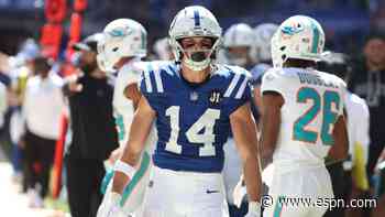 Colts officially place WR Pierce on IR with heel issue