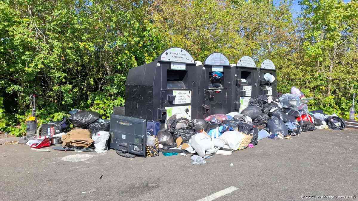More than 20 people caught fly tipping outside charity donation banks