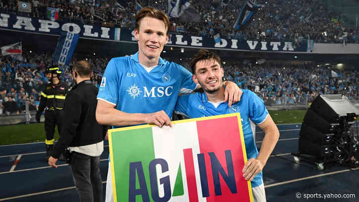 Gilmour builds perfect midfielder including Pirlo and McTominay