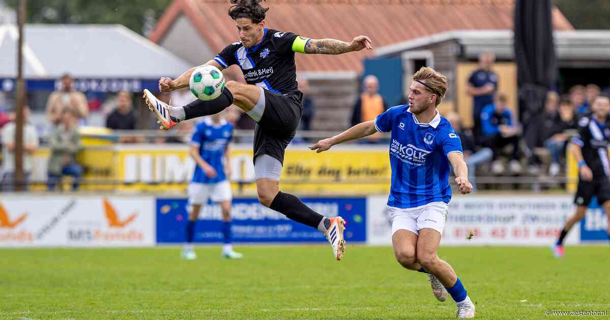 CSV Apeldoorn met tien man naast VVOG • WVF na een helft klaar met KHC • Tweede remise op rij voor FC Zutphen
