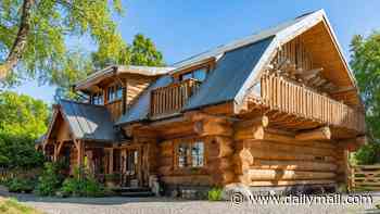 Wood you believe it? This magnificent home could be Scotland's first-ever £1million log cabin